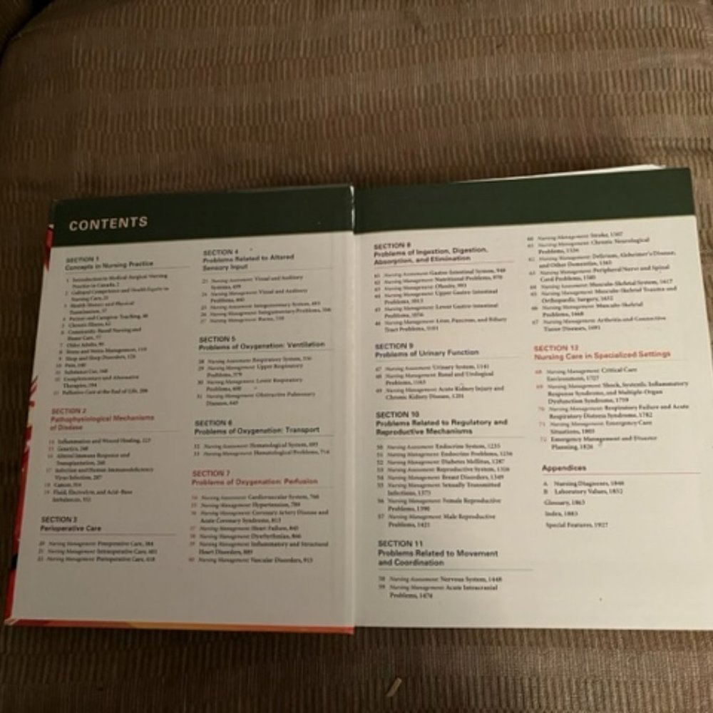 ** SOLD ** Medical-Surgical Nursing in Canada 4th Ed Elsevier Nursing Textbook - Picture 2 of 5